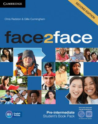Książka face2face Pre-intermediate Student's Book with DVD-ROM and Online Workbook Pack Chris Redston