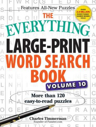 Kniha Everything Large-Print Word Search Book, Volume 10 Charles Timmerman