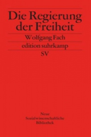 Könyv Die Regierung der Freiheit Wolfgang Fach