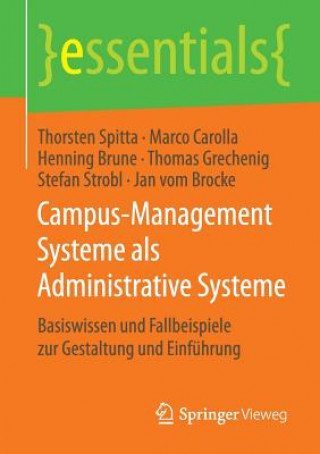 Книга Campus-Management Systeme ALS Administrative Systeme Thorsten Spitta