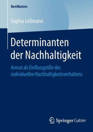Kniha Determinanten Der Nachhaltigkeit Sophia Leßmann