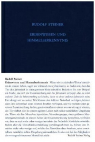 Knjiga Erdenwissen und Himmelserkenntnis Rudolf Steiner