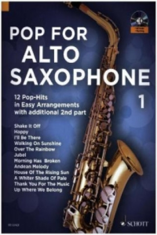 Книга Pop For Alto Saxophone 1. Bd.1 Uwe Bye