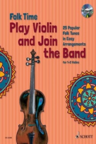 Tiskovina Folk Time Violin, 1-2 Violinen, m. Audio-CD. Bd.1 Michael Collins
