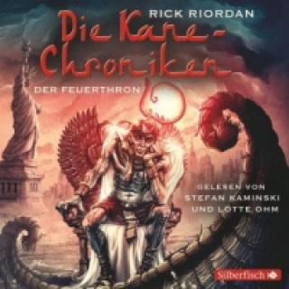 Аудио Die Kane-Chroniken 2: Der Feuerthron, 6 Audio-CDs Rick Riordan