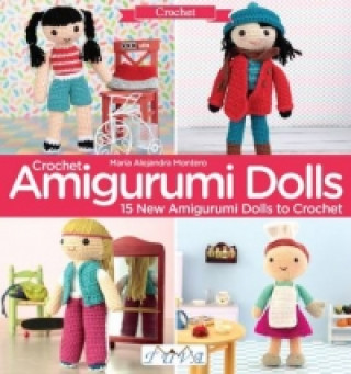 Kniha Crochet Amigurumi Dolls Lalala Toys