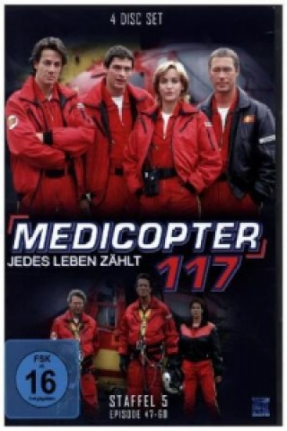 Video Medicopter 117 - Jedes Leben zählt. Staffel.5, 4 DVDs Thomas Nikel