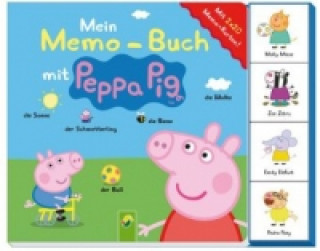 Könyv Mein Memo-Buch mit Peppa Pig. Mit 2 x 20 Memo-Karten 
