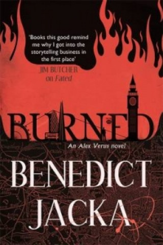 Kniha Burned Benedict Jacka