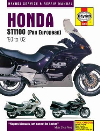 Könyv Honda St1100 Pan European V-Fours Service And Repa Matthew Coombs