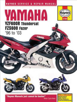 Könyv Yamaha YZF600R Thundercat & FZS600 Fazer (98 - 03) Matthew Coombs