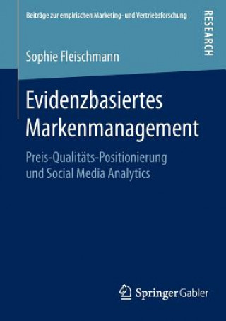 Książka Evidenzbasiertes Markenmanagement Sophie Fleischmann