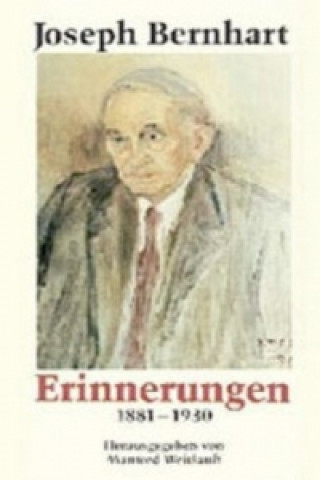 Kniha Erinnerungen Joseph Bernhart