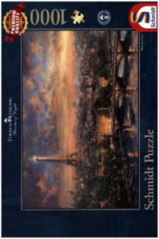Hra/Hračka Paris, Stadt der Liebe (Puzzle) Thomas Kinkade