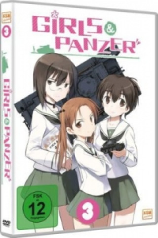 Filmek Girls und Panzer. Nr.3, 1 DVD Tsutomu Mizushima