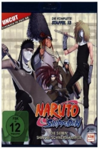 Filmek Naruto Shippuden - Die Sieben Shinobi-Schwertkämpfer. Staffel.13, 2 Blu-rays Seiji Morita