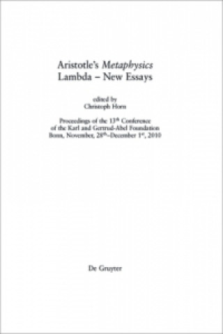 Kniha Aristotle's "Metaphysics" Lambda - New Essays Christoph Horn
