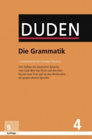 Kniha Duden - Die Grammatik Dudenredaktion