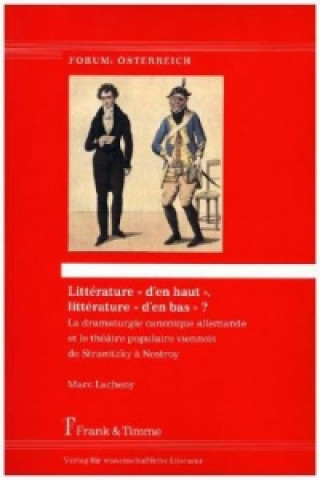 Könyv Littérature " d'en haut ", littérature " d'en bas " ? Marc Lacheny