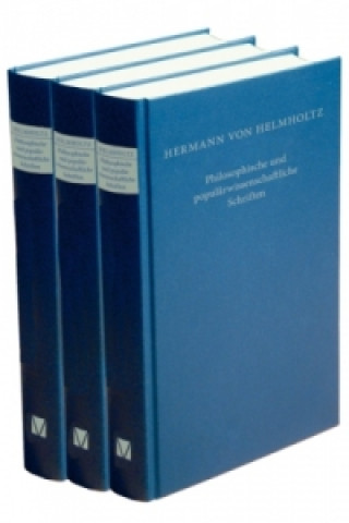 Carte Philosophische und populärwissenschaftliche Schriften Hermann von Helmholtz
