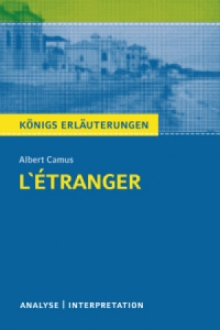 Könyv Albert Camus "L'Étranger" Albert Camus