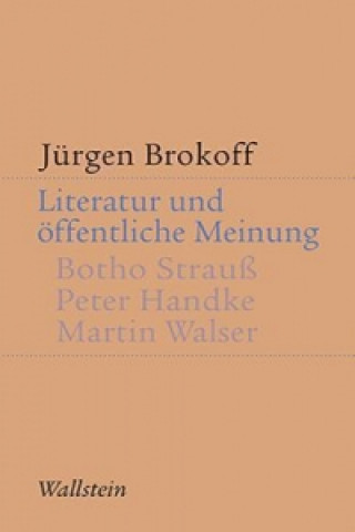 Carte Literaturstreit und Bocksgesang Jürgen Brokoff