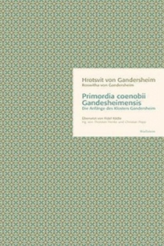 Boek Primordia coenobii Gandesheimensis Hrotsvit  von Gandersheim