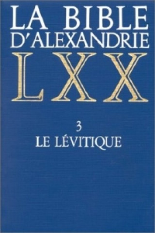 Kniha Bible D alexandrie Septante Brochee Sous Anonyme