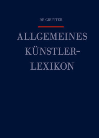 Kniha Allgemeines Kunstlerlexikon Gunter Meissner