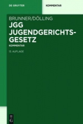 Kniha Jugendgerichtsgesetz Rudolf Brunner