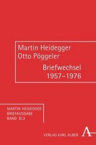 Kniha Briefwechsel 1957-1976 Martin Heidegger