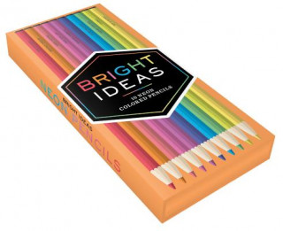 Carte Bright Ideas Neon Colored Pencils: 10 Colored Pencils Chronicle Books