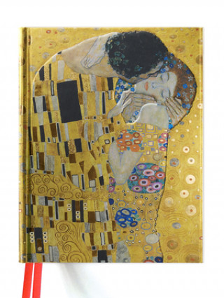Calendar / Agendă Gustav Klimt: The Kiss (Blank Sketch Book) Flame Tree