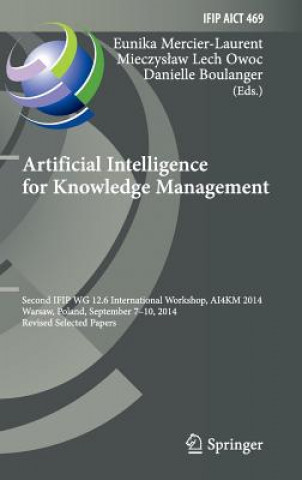 Buch Artificial Intelligence for Knowledge Management Eunika Mercier-Laurent