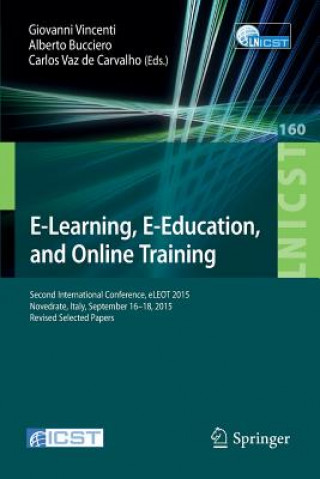 Kniha E-Learning, E-Education, and Online Training Giovanni Vincenti