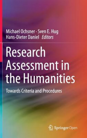 Kniha Research Assessment in the Humanities Hans-Dieter Daniel