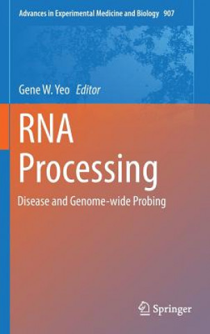 Kniha RNA Processing Gene W. Yeo