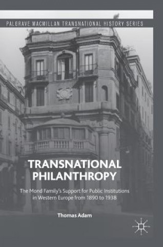 Buch Transnational Philanthropy Thomas Adam