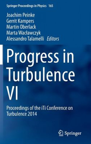 Könyv Progress in Turbulence VI Joachim Peinke