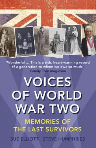 Carte Voices of World War Two Sue Elliott