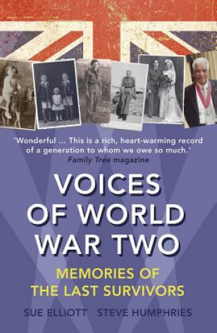 Kniha Voices of World War Two Sue Elliott