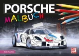 Carte Porsche-Malbuch Martin Gollnick