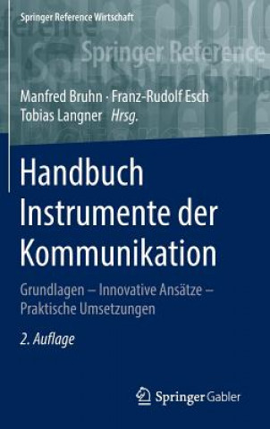 Carte Handbuch Instrumente Der Kommunikation Manfred Bruhn