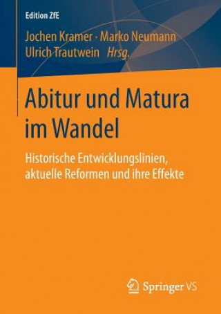 Carte Abitur Und Matura Im Wandel Jochen Kramer