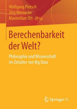Kniha Berechenbarkeit Der Welt? Wolfgang Pietsch