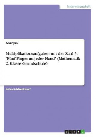 Kniha Multiplikationsaufgaben mit der Zahl 5 Anonym