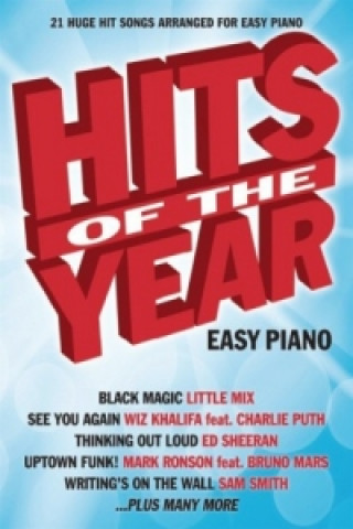 Printed items Hits Of The Year 2015, for Easy Piano 