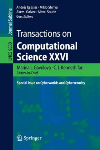 Книга Transactions on Computational Science XXVI Marina L. Gavrilova