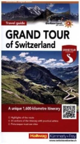 Carte Grand Tour of Switzerland Tourist Guide Roland Baumgartner