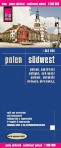 Tlačovina Reise Know-How Landkarte Polen, Südwest (1:360.000) 